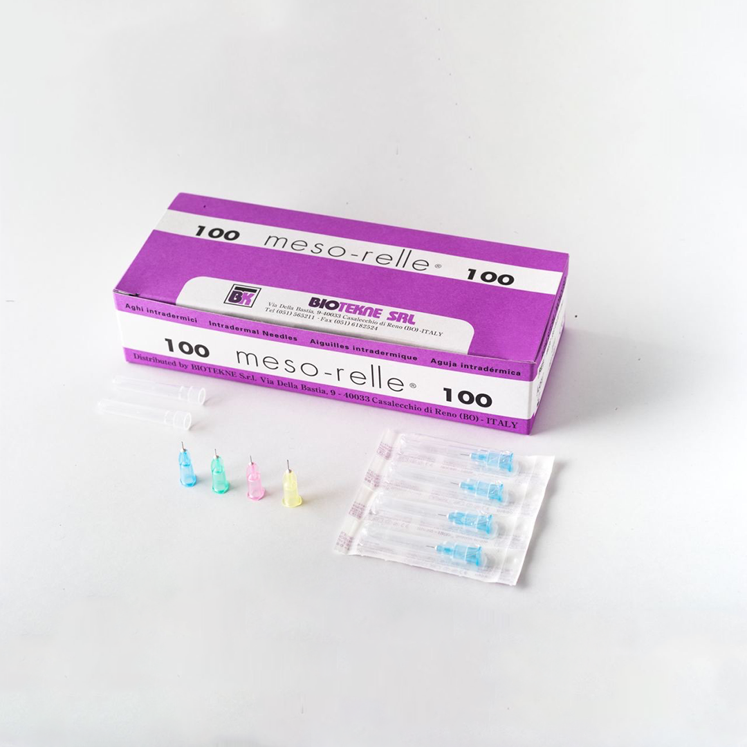 Aghi Mesorelle Luer per Mesoterapia 32G (Ø 0,23)