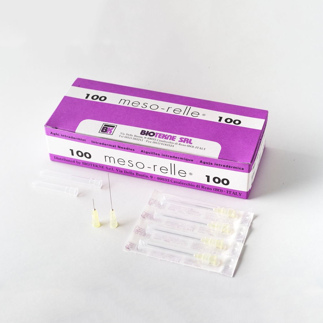 Aghi Mesorelle Luer per filler 30G (Ø 0,30) x 25 mm